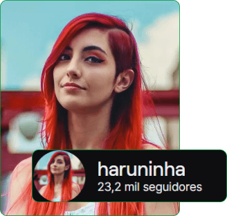 Streamer haruninha